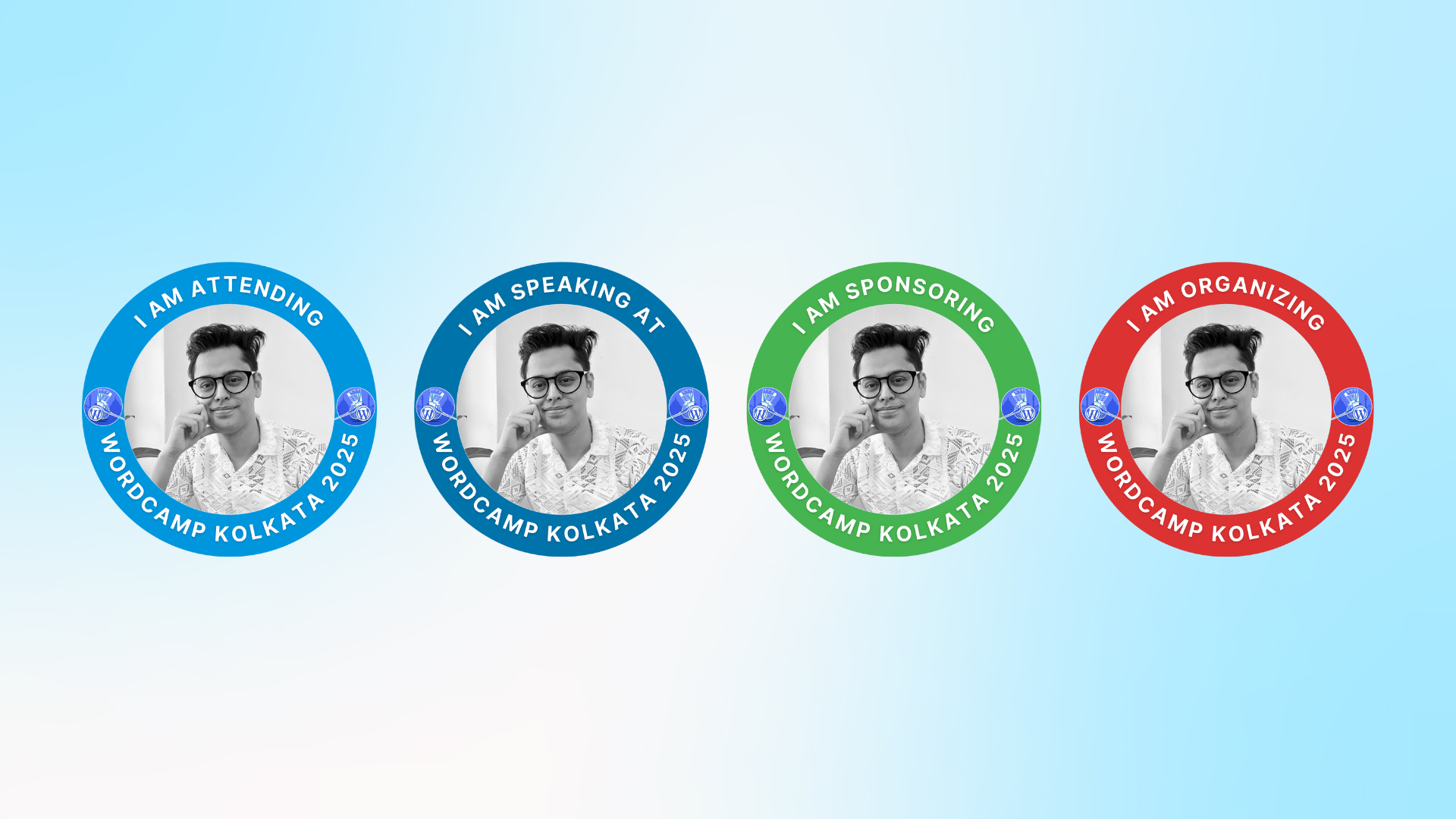 Custom Profile Photo Frame for WordCamp 2025 Kolkata